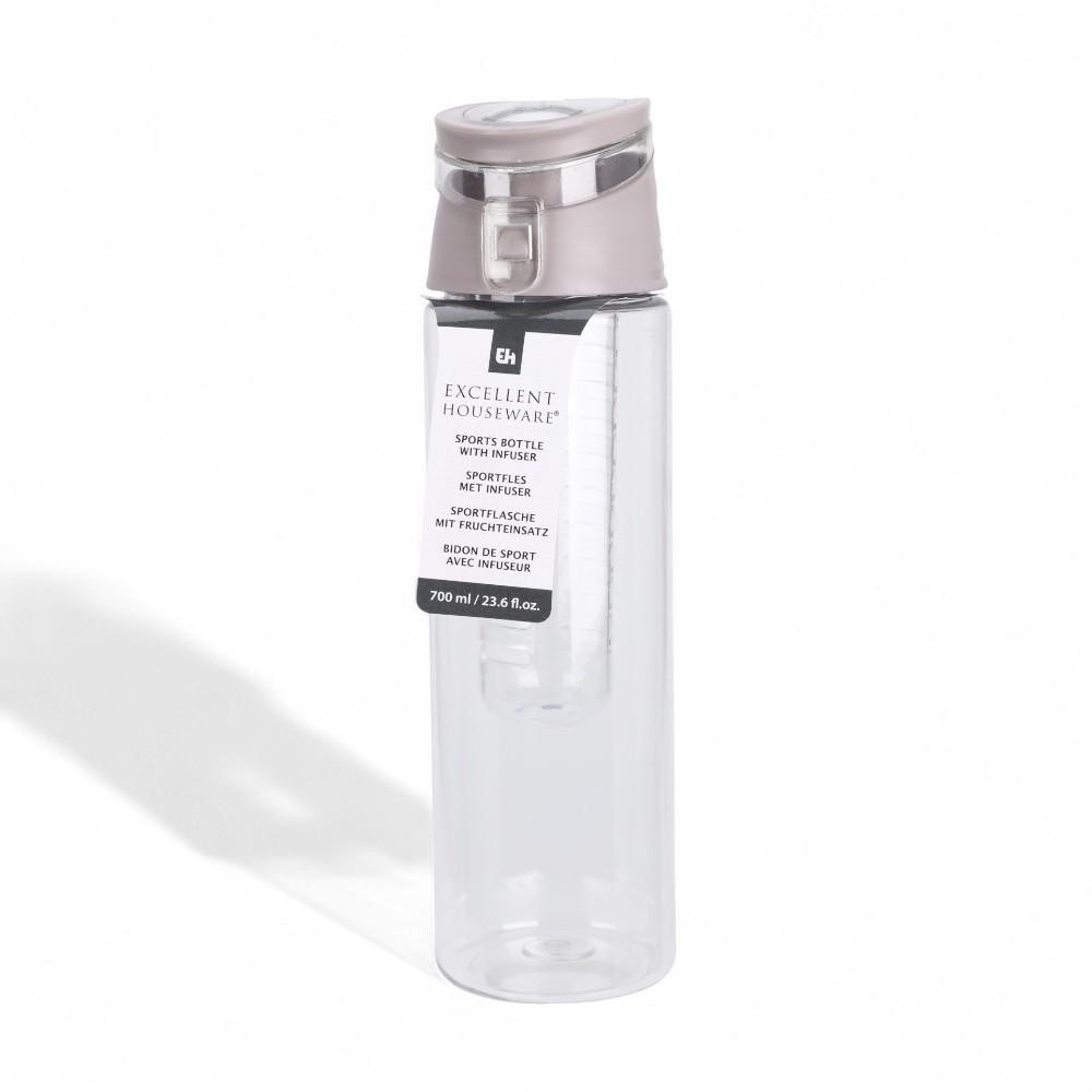 BORRACCIA CON INFUSIERA 700ML 3 ASSORTITI